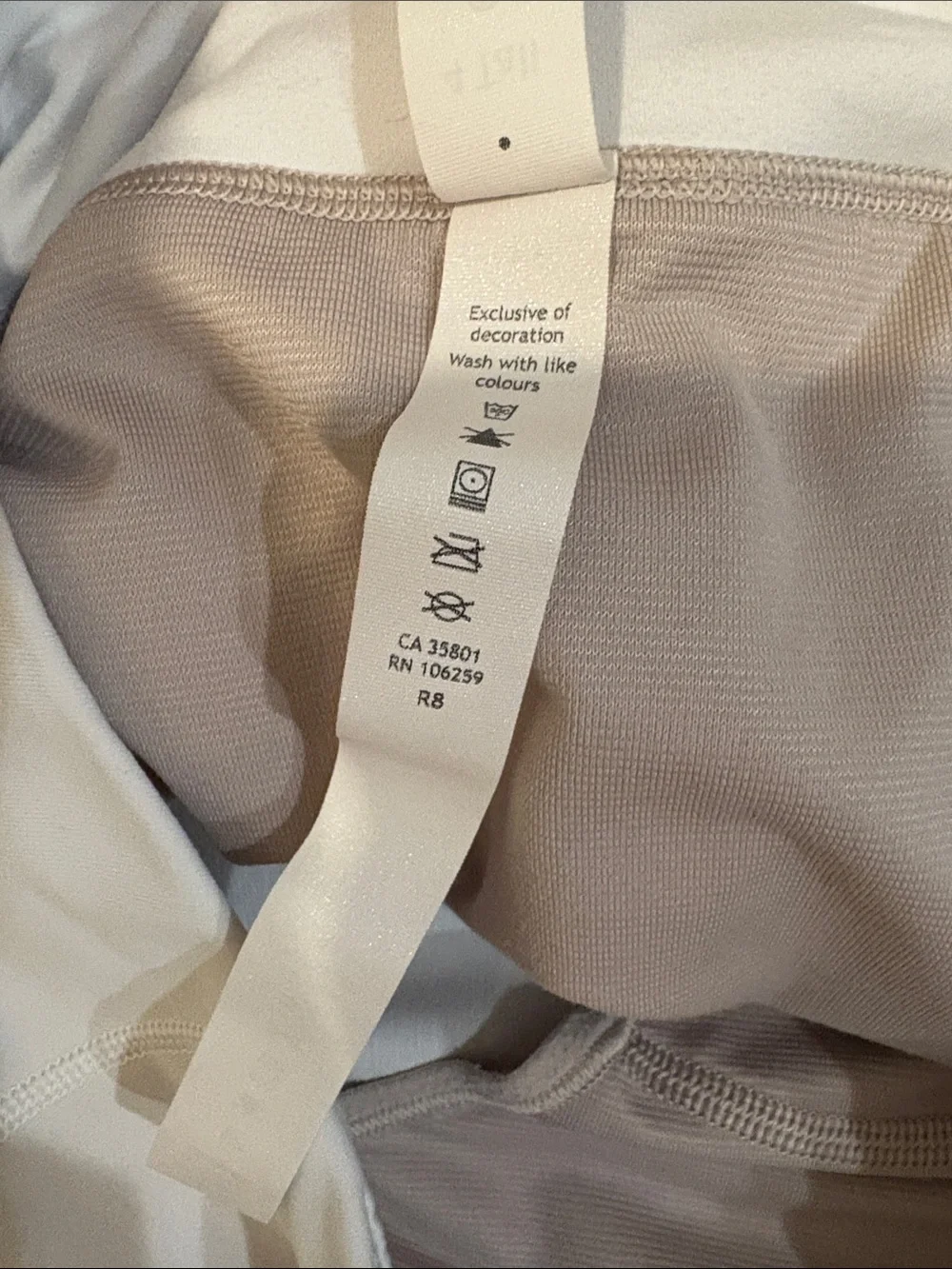 lululemon athletica White Women's Athletic Shorts with Zip Pocket